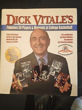 Dick Vitale's Hooters Limited Edition Signed Book